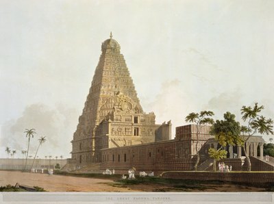 La Grande Pagoda, Tanjore, tavola XXIV da 